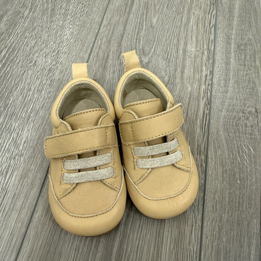 Baby Tan Leather Shoes